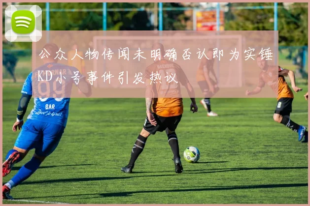 公众人物传闻未明确否认即为实锤KD小号事件引发热议